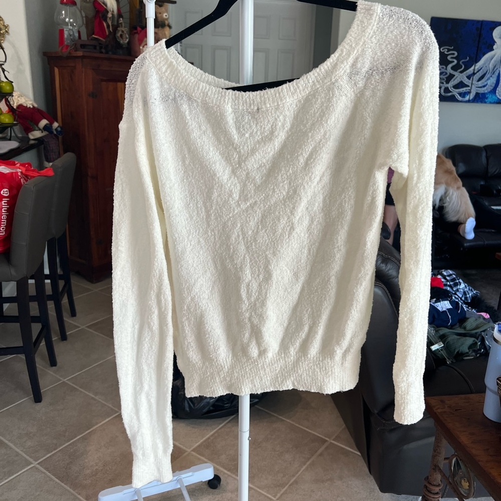 Bobi Black Asymmetrical Sweater